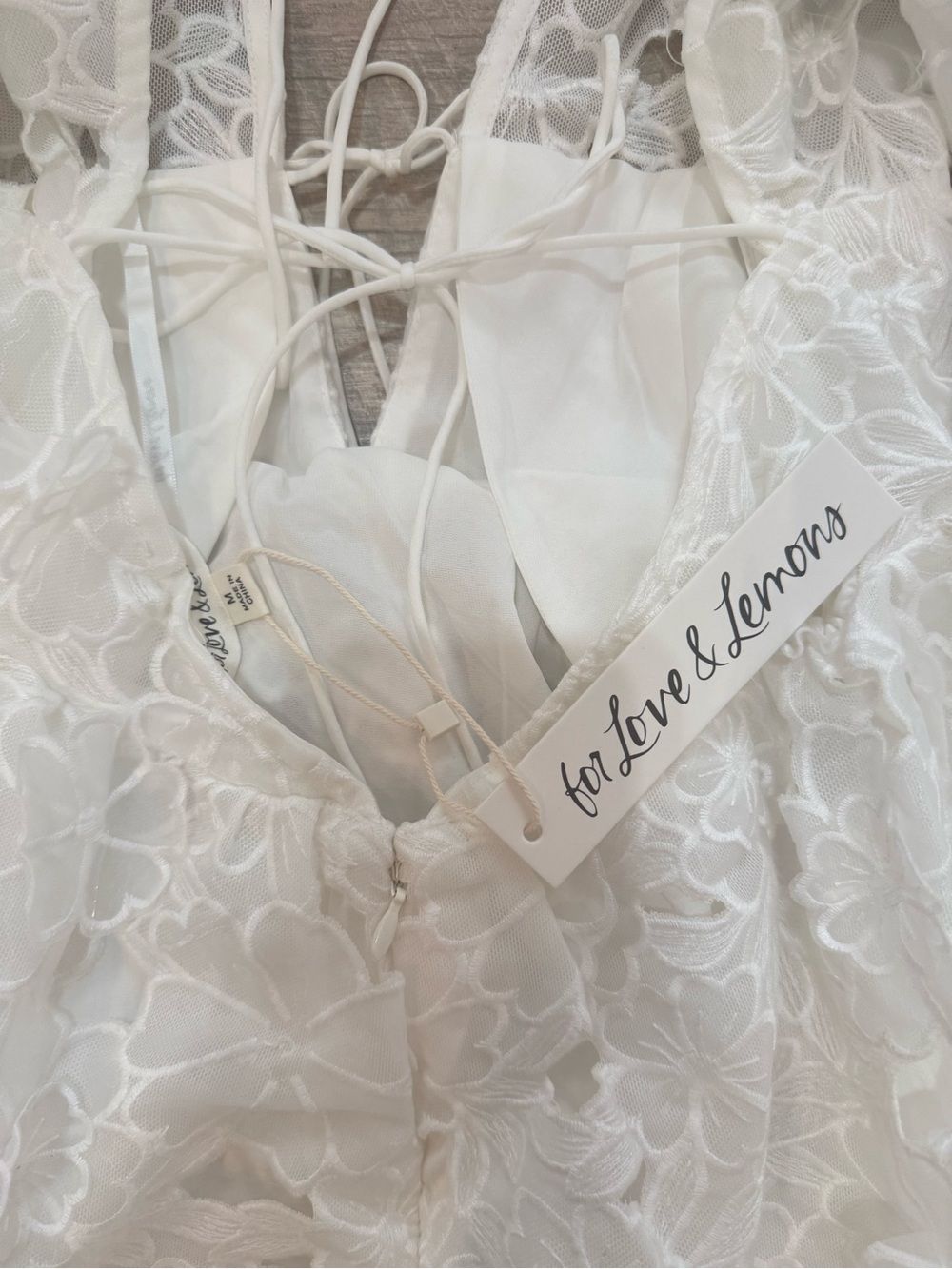 For Love & Lemons Serena Mini Dress - Picture 7 of 10